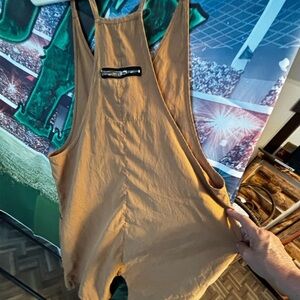 XL bib shorts. Soft suede feel